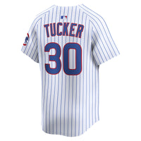 Chicago Cubs Kyle Tucker White jersey – view 4