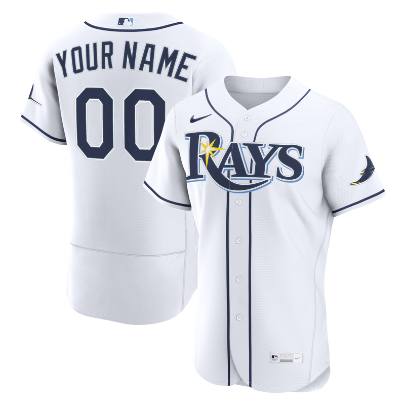 Tampa Bay Rays White jersey – view 1