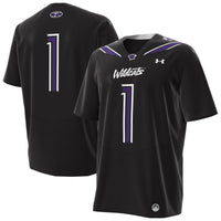 Northwestern Wildcats Black jersey – view 2