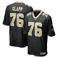 New Orleans Saints Will Clapp Black jersey – view 1