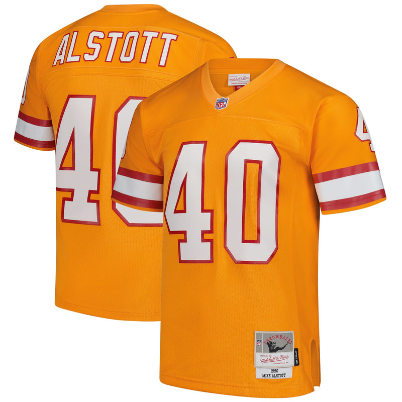 Tampa Bay Buccaneers Mike Alstott Orange jersey – view 1