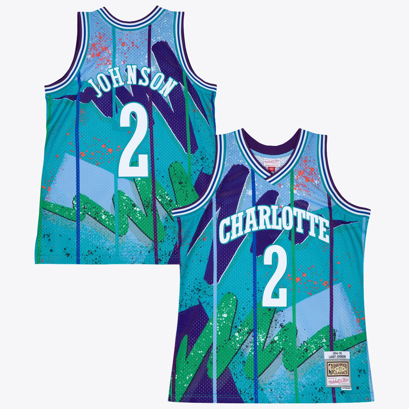 Charlotte Hornets Blue jersey – view 1