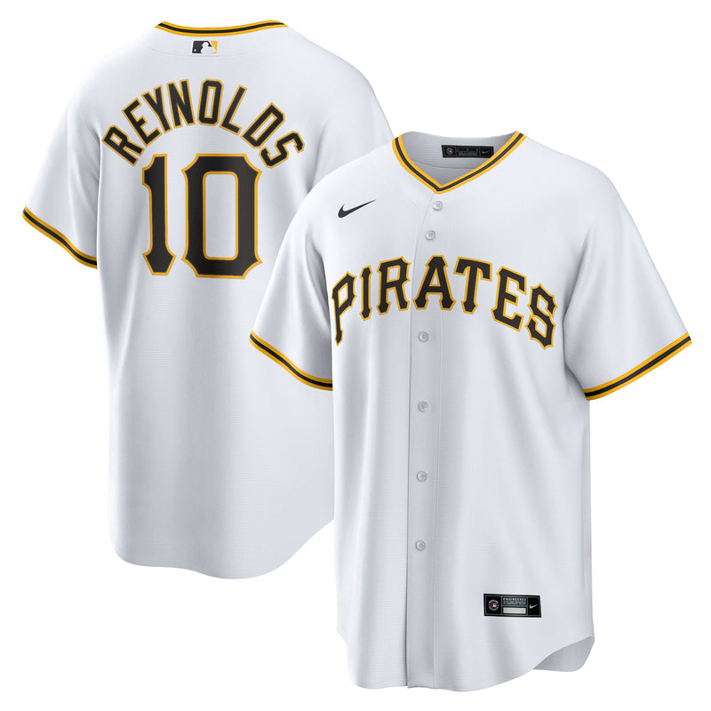 Pittsburgh Pirates Bryan Reynolds White jersey – view 1