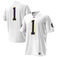 Notre Dame Fighting Irish White jersey – view 2