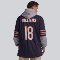 Chicago Bears Caleb Williams Navy jersey – view 4