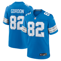 Detroit Lions Thomas Gordon Blue jersey – view 1