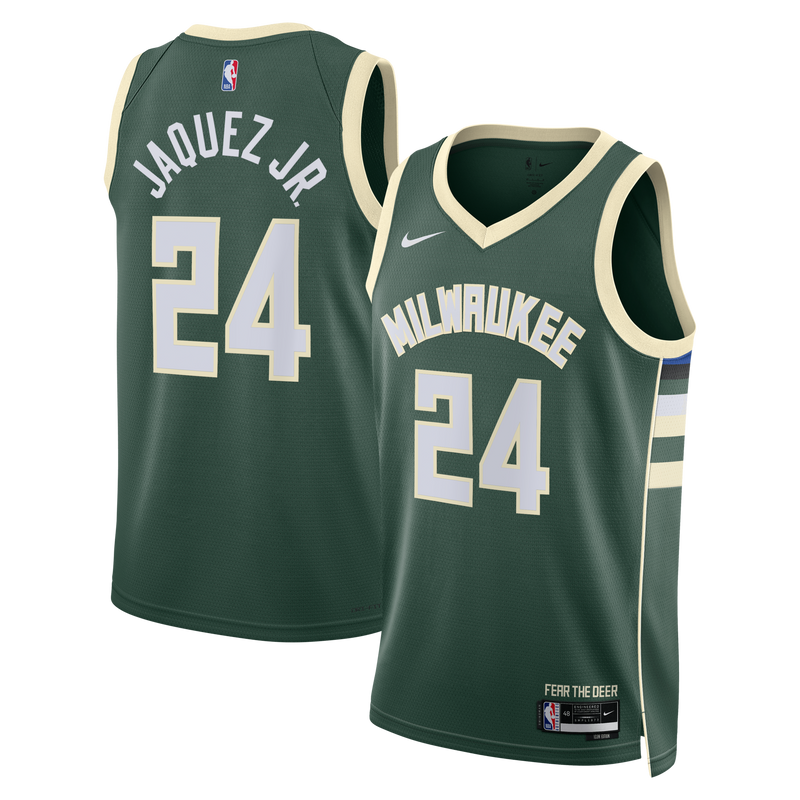 Milwaukee Bucks Jaime Jaquez Jr. - jersey – view 1