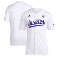 Washington Huskies adidas White jersey – view 1