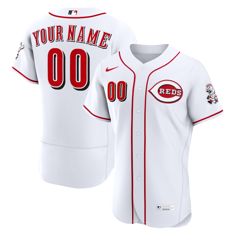 Cincinnati Reds White jersey – view 1