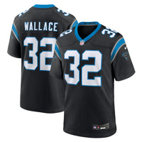 Carolina Panthers Trevin Wallace Black jersey – view 1