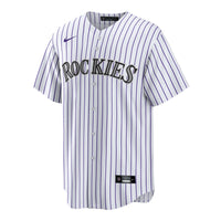Colorado Rockies Ryan Ritter White jersey – view 3