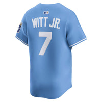 Kansas City Royals Bobby Witt Jr. Blue jersey – view 4