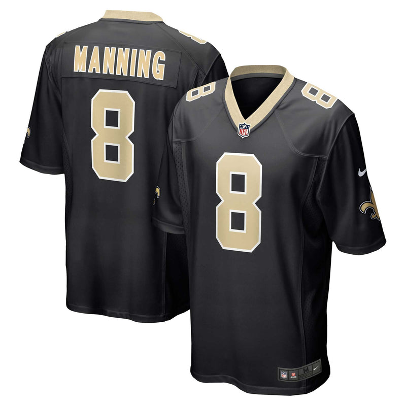 New Orleans Saints Archie Manning Black jersey – view 1