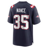 New England Patriots Jim Nance Navy jersey – view 4