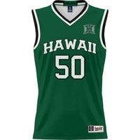 Hawaii Rainbow Warriors Lightweight Green jersey – view 2