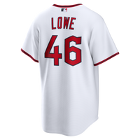 Cleveland Guardians Nathaniel Lowe White jersey – view 4