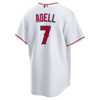 Los Angeles Angels Jo Adell White jersey – view 4