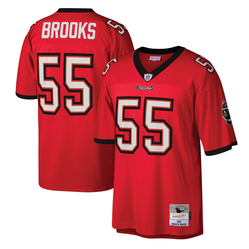 Tampa Bay Buccaneers Derrick Brooks Red jersey – view 1