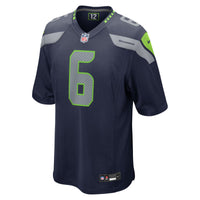 Seattle Seahawks Jalen Milroe Navy jersey – view 3