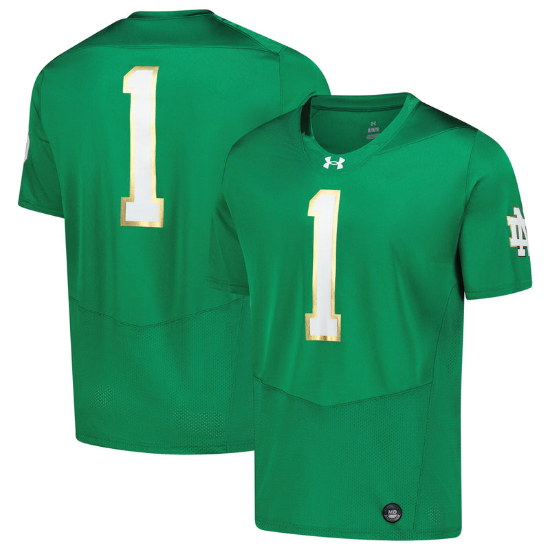 Notre Dame Fighting Irish Green jersey – view 1