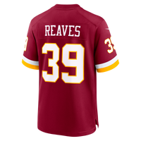 Washington Commanders Jeremy Reaves Burgundy jersey – view 4