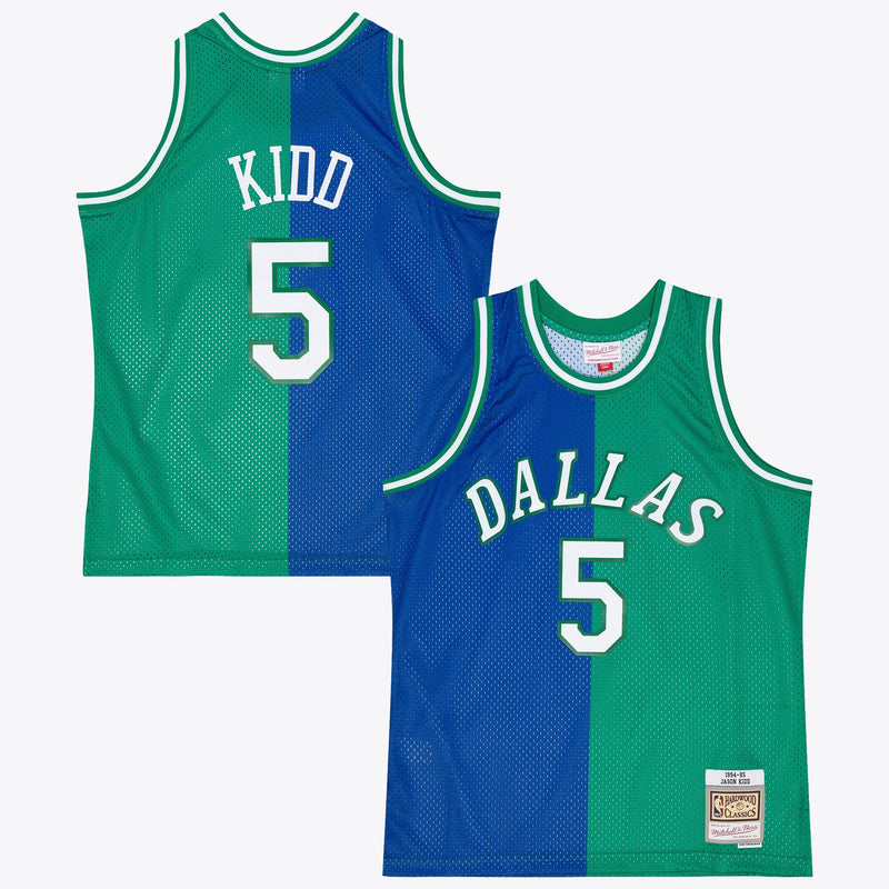 Dallas Mavericks Blue/Green jersey – view 1