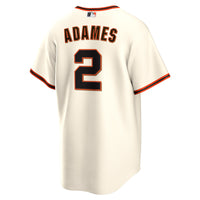 San Francisco Giants Willy Adames Cream jersey – view 4