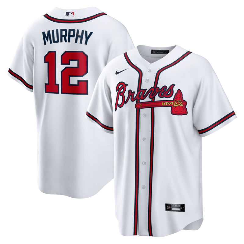 Atlanta Braves Sean Murphy White jersey – view 1
