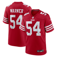 San Francisco 49ers Fred Warner Scarlet jersey – view 1