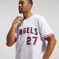 Los Angeles Angels Mike Trout White jersey – view 11