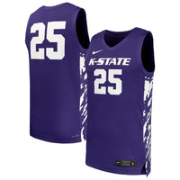 Kansas State Wildcats Purple jersey – view 2