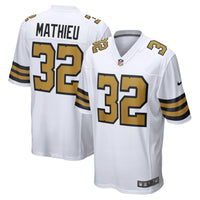 New Orleans Saints Tyrann Mathieu White jersey – view 2