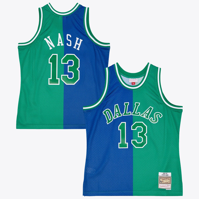 Dallas Mavericks Blue/Green jersey – view 1