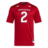 adidas Rutgers Scarlet Knights Scarlet jersey – view 3