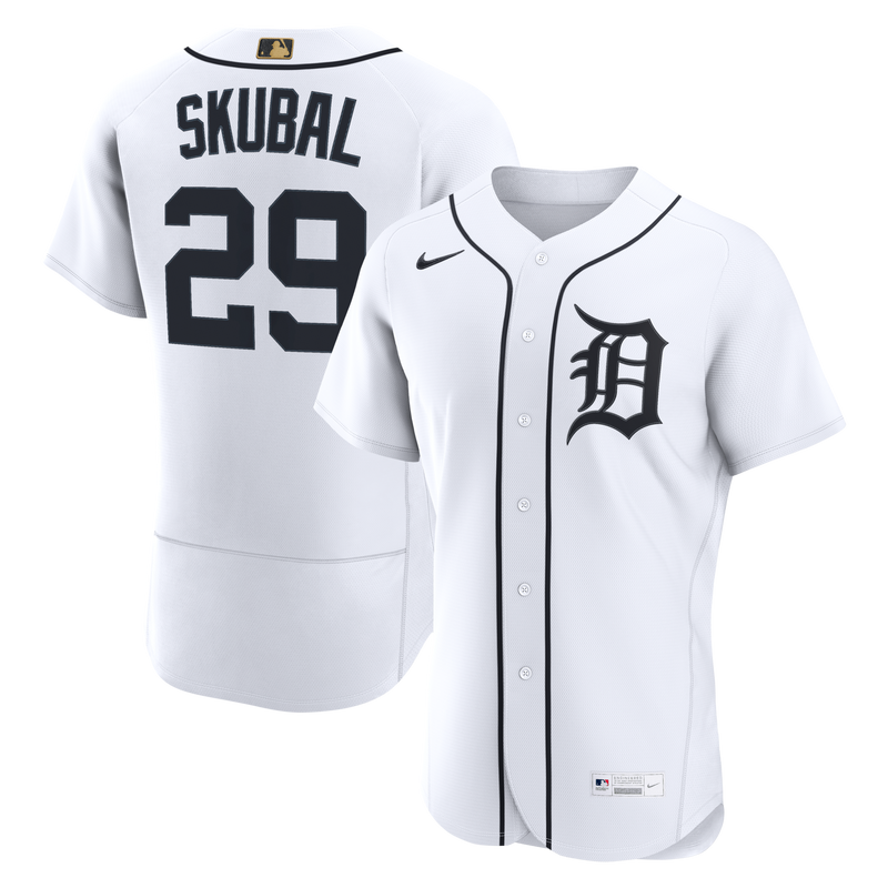 Detroit Tigers Tarik Skubal White jersey – view 1
