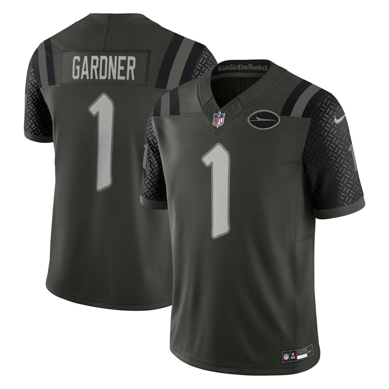 New York Jets Ahmad Sauce Gardner Green jersey – view 1