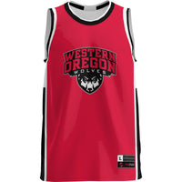 Western Oregon Wolves GameDay Greats Red jersey – view 3