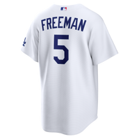 Los Angeles Dodgers Freddie Freeman White jersey – view 4
