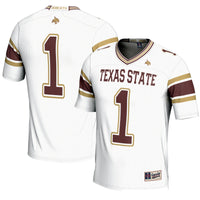 Texas State Bobcats White jersey – view 1