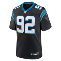 Carolina Panthers Cam Jackson Black jersey – view 3