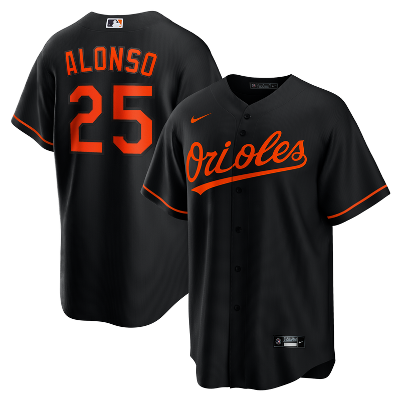 Baltimore Orioles Pete Alonso Black jersey – view 1