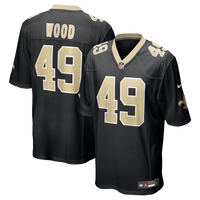 New Orleans Saints Zach Wood Black jersey – view 1