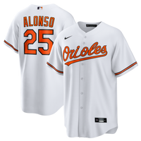 Baltimore Orioles Pete Alonso White jersey – view 1