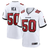 Tampa Bay Buccaneers Vita Vea White jersey – view 1