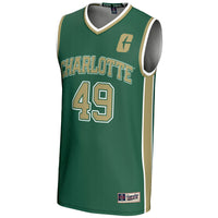 Charlotte 49ers Green jersey – view 3