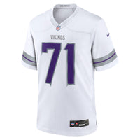 Minnesota Vikings Christian Darrisaw White jersey – view 3