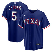 Texas Rangers Corey Seager Royal jersey – view 1