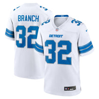 Detroit Lions Brian Branch White jersey – view 1