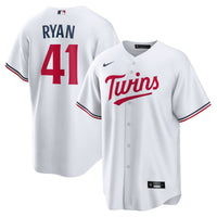 Minnesota Twins Joe Ryan White jersey – view 2