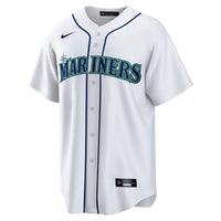Seattle Mariners Cal Raleigh White jersey – view 3